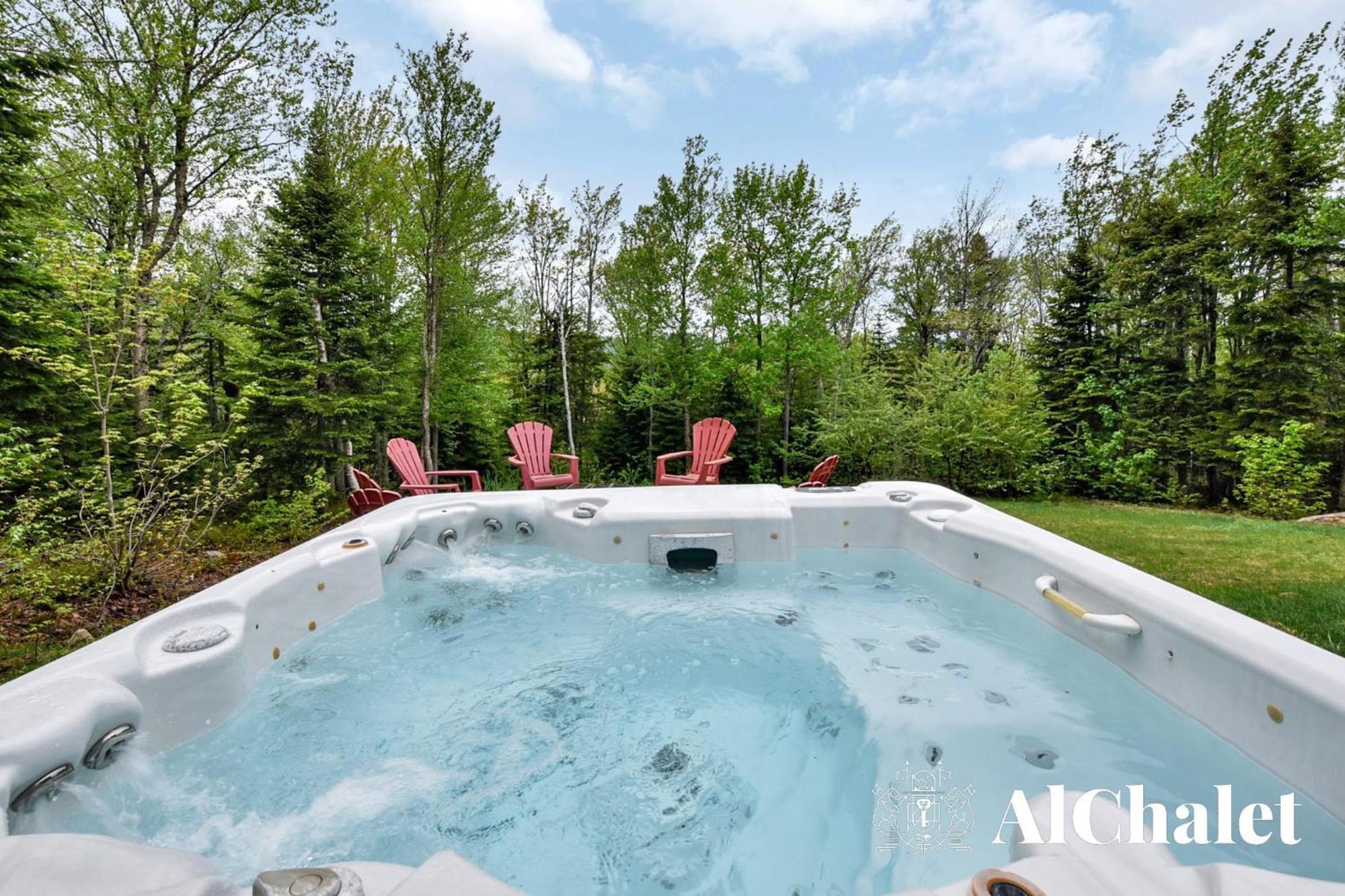 Chalet A-Evasion- Holidays & Spa Петіт-Рів'єр-Сен-Франсуа Екстер'єр фото